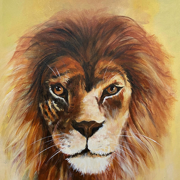 O leo - 50 x 50 - AST - 2021